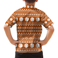 Basketball Santa Claus Christmas Kid Hawaiian Shirt Xmas Holiday Patterns - Wonder Print Shop