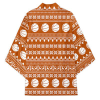 Basketball Santa Claus Christmas Kimono Xmas Holiday Patterns - Wonder Print Shop