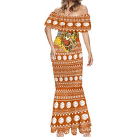 Basketball Santa Claus Christmas Mermaid Dress Xmas Holiday Patterns - Wonder Print Shop