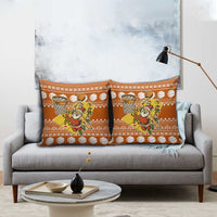 Basketball Santa Claus Christmas Pillow Cover Xmas Holiday Patterns - Wonder Print Shop