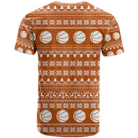 Basketball Santa Claus Christmas T Shirt Xmas Holiday Patterns - Wonder Print Shop