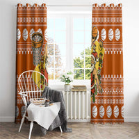 Basketball Santa Claus Christmas Window Curtain Xmas Holiday Patterns - Wonder Print Shop