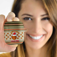 Basketball Winter Christmas AirPods Case Xmas Holiday Patterns - Wonder Print Shop