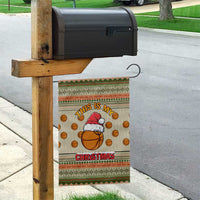 Basketball Winter Christmas Garden Flag Xmas Holiday Patterns - Wonder Print Shop