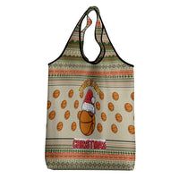 Basketball Winter Christmas Grocery Bag Xmas Holiday Patterns - Wonder Print Shop