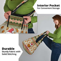 Basketball Winter Christmas Grocery Bag Xmas Holiday Patterns - Wonder Print Shop