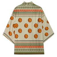 Basketball Winter Christmas Kimono Xmas Holiday Patterns - Wonder Print Shop