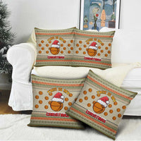 Basketball Winter Christmas Pillow Cover Xmas Holiday Patterns - Wonder Print Shop