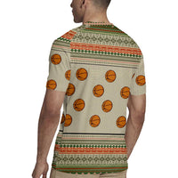 Basketball Winter Christmas Rugby Jersey Xmas Holiday Patterns - Wonder Print Shop
