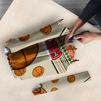 Basketball Winter Christmas Umbrella Xmas Holiday Patterns - Wonder Print Shop