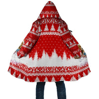 Beagle Dashing Dog Christmas Cloak Xmas Holiday Patterns - Wonder Print Shop