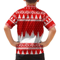 Beagle Dashing Dog Christmas Kid Hawaiian Shirt Xmas Holiday Patterns - Wonder Print Shop