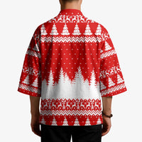 Beagle Dashing Dog Christmas Kimono Xmas Holiday Patterns - Wonder Print Shop