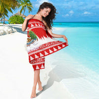 Beagle Dashing Dog Christmas Sarong Xmas Holiday Patterns - Wonder Print Shop