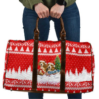 Beagle Dashing Dog Christmas Travel Bag Xmas Holiday Patterns - Wonder Print Shop