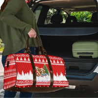 Beagle Dashing Dog Christmas Travel Bag Xmas Holiday Patterns - Wonder Print Shop