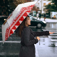 Beagle Dashing Dog Christmas Umbrella Xmas Holiday Patterns - Wonder Print Shop