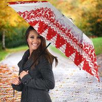 Beagle Dashing Dog Christmas Umbrella Xmas Holiday Patterns - Wonder Print Shop