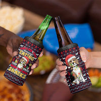 Beagle Dog They Know When You Have Snacks Christmas 4 in 1 Can Cooler Tumbler Xmas Holiday Patterns - Wonder Print Shop