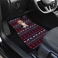 Beagle Dog They Know When You Have Snacks Christmas Car Mats Xmas Holiday Patterns - Wonder Print Shop