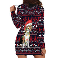 Beagle Dog They Know When You Have Snacks Christmas Hoodie Dress Xmas Holiday Patterns - Wonder Print Shop