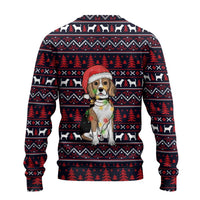 Beagle Dog They Know When You Have Snacks Christmas Ugly Christmas Sweater Xmas Holiday Patterns - Wonder Print Shop