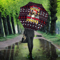 Beagle Dog They Know When You Have Snacks Christmas Umbrella Xmas Holiday Patterns - Wonder Print Shop