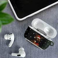Bear Hunting and Beer Christmas AirPods Case Xmas Holiday Patterns - Wonder Print Shop