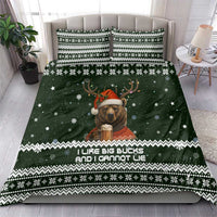 Bear Hunting and Beer Christmas Bedding Set Xmas Holiday Patterns - Wonder Print Shop