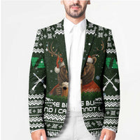 Bear Hunting and Beer Christmas Blazer Xmas Holiday Patterns - Wonder Print Shop