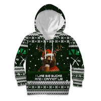 Bear Hunting and Beer Christmas Kid Hoodie Xmas Holiday Patterns - Wonder Print Shop