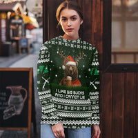 Bear Hunting and Beer Christmas Ugly Christmas Sweater Xmas Holiday Patterns - Wonder Print Shop