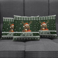 Bear Hunting and Beer Christmas Pillow Cover Xmas Holiday Patterns - Wonder Print Shop
