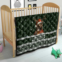 Bear Hunting and Beer Christmas Quilt Xmas Holiday Patterns - Wonder Print Shop