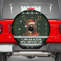 Bear Hunting and Beer Christmas Spare Tire Cover Xmas Holiday Patterns - Wonder Print Shop