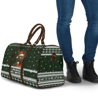 Bear Hunting and Beer Christmas Travel Bag Xmas Holiday Patterns - Wonder Print Shop