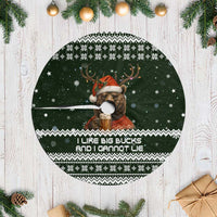 Bear Hunting and Beer Christmas Tree Skirt Xmas Holiday Patterns - Wonder Print Shop