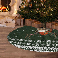 Bear Hunting and Beer Christmas Tree Skirt Xmas Holiday Patterns - Wonder Print Shop