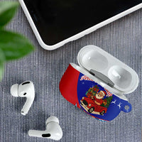 Cuba Christmas AirPods Case with Santa Driving Classic Car Cuban Seal Feliz Navidad and Holiday Gift - Wonder Print Shop