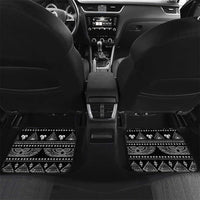 Egypt Christmas Car Mats with Pharaoh Santa Pyramids Eye of Horus and Ancient Egyptian - Wonder Print Shop