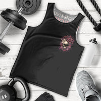My Give A F Rose Skull Men Tank Top - Wonder Print Shop
