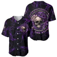 I Am The Storm Rose Skull Baseball Jersey - Wonder Print Shop