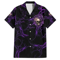 I Am The Storm Rose Skull Family Matching Off Shoulder Short Dress and Hawaiian Shirt - Wonder Print Shop
