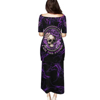 I Am The Storm Rose Skull Family Matching Puletasi Dress and Hawaiian Shirt - Wonder Print Shop