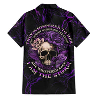 I Am The Storm Rose Skull Hawaiian Shirt - Wonder Print Shop