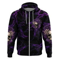 I Am The Storm Rose Skull Hoodie - Wonder Print Shop