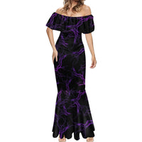 I Am The Storm Rose Skull Mermaid Dress - Wonder Print Shop