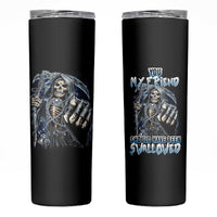 You My Friend Should Have Been Swallowed Skinny Tumbler - Wonder Print Shop