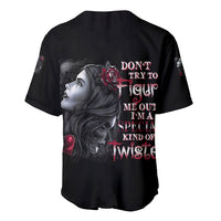 Don't Try To Figure Me Out Baseball Jersey - Wonder Print Shop