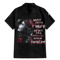 Don't Try To Figure Me Out Family Matching Mermaid Dress and Hawaiian Shirt - Wonder Print Shop